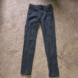 American Eagle Skinny Jeans Dark Grey & Light Khaki 26x30